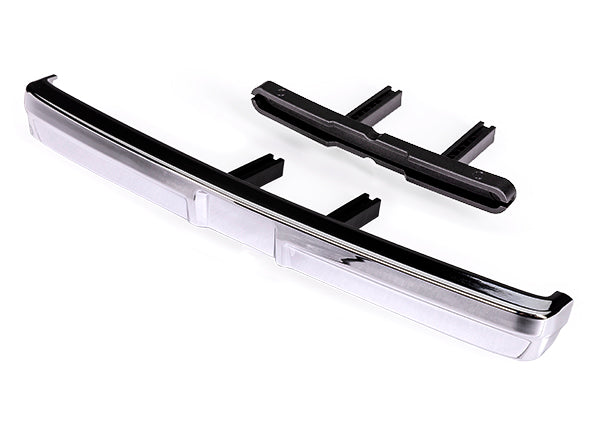 Traxxas 8069X Bumper Front (CHROME)/Mount (2)