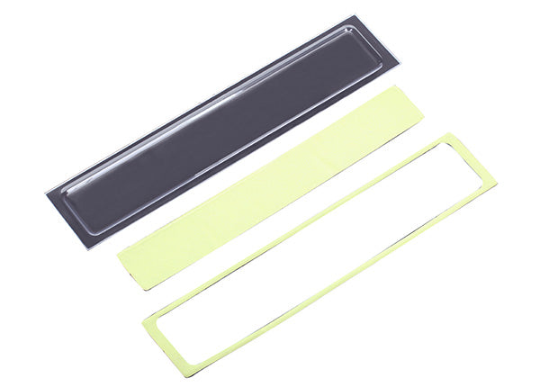 Traxxas 8077 Tailgate panel insert (Clear, requires painting)/ adhesive foam tape (2) (fits #8010 Body) - TRA8077