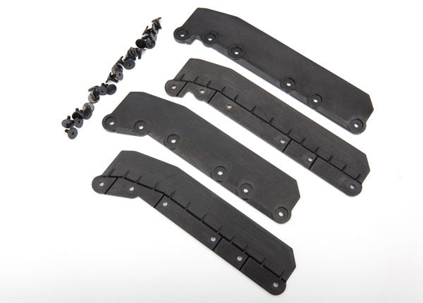 Traxxas 8081 Fender extensions (4)/ 3x8 flat-head Screws (24) (requires #8080 narrow inner Fenders) - TRA8081