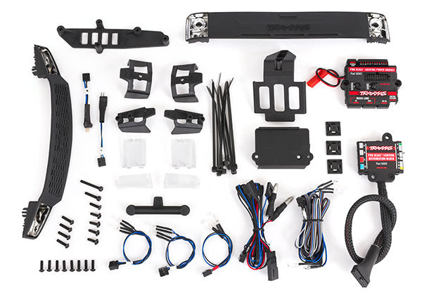 Traxxas 8085X Pro Scale LED light set, TRX-4 Sport, Complete with power module (contains headlights, tail lights, & distribution block) (fits #8111 or #8112 Body) - TRA8085X