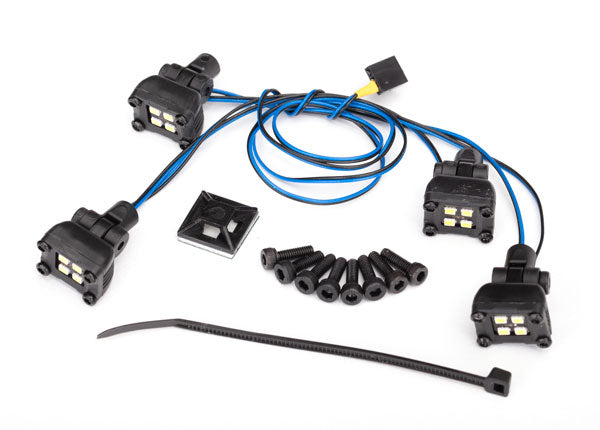 Traxxas 8086 LED expedition rack scene light kit (fits #8111 Body , requires #8028 power supply) - TRA8086