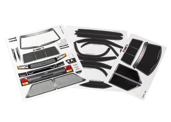 Traxxas 8113 Decal Sheet , TRX-4 Sport - TRA8113