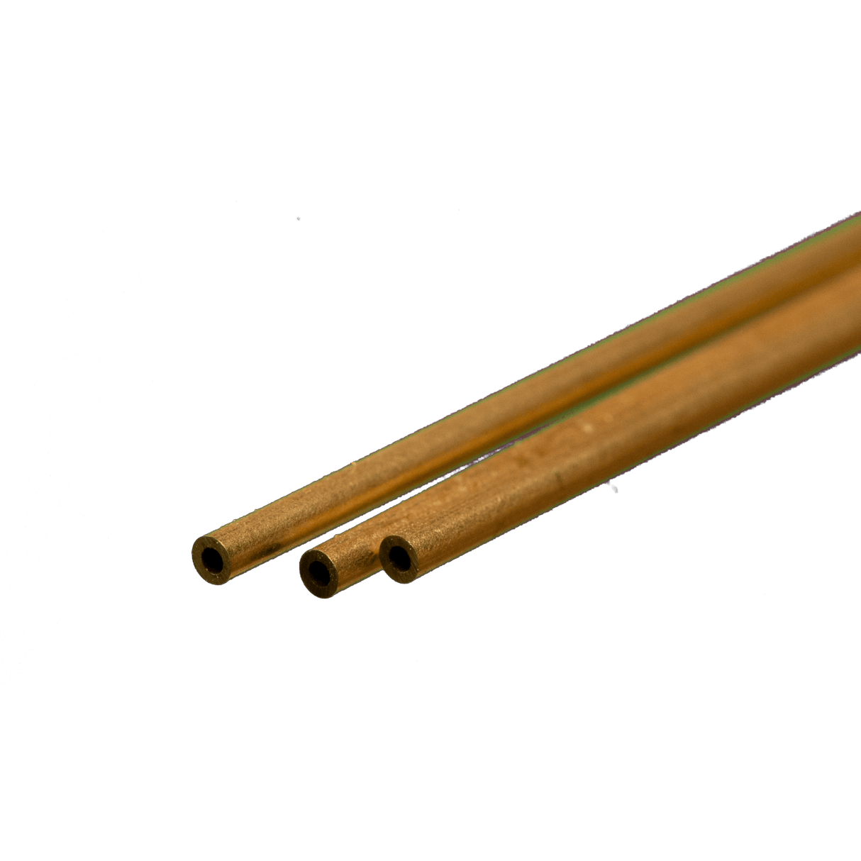 K&S Engineering Round Brass Tube 1/16", Carded, - KNS8125