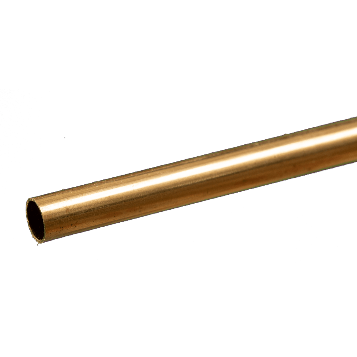 Brass Tube - 12"  30cm Long -- 1/4"  6.35mm OD