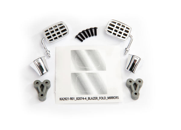 Traxxas 8133X Mirrors , side (folding) (fits #8130 Body) - TRA8133X