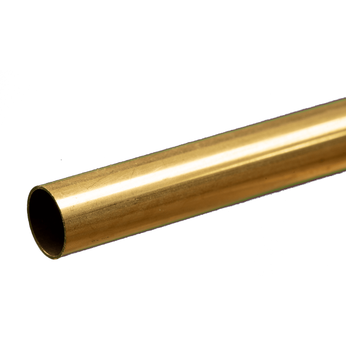 K&S Engineering Brass Tube - 12" 30cm Long -- 3/8" 9.53mm OD - KNS8135
