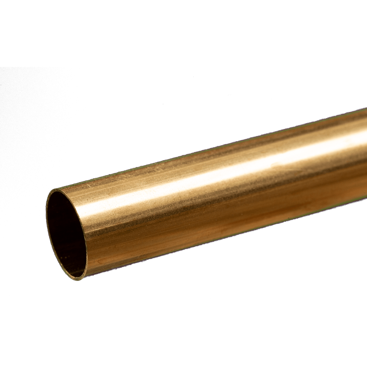 K&S Engineering Brass Tube - 12" 30cm Long -- 1/2" 12.7mm OD - KNS8139