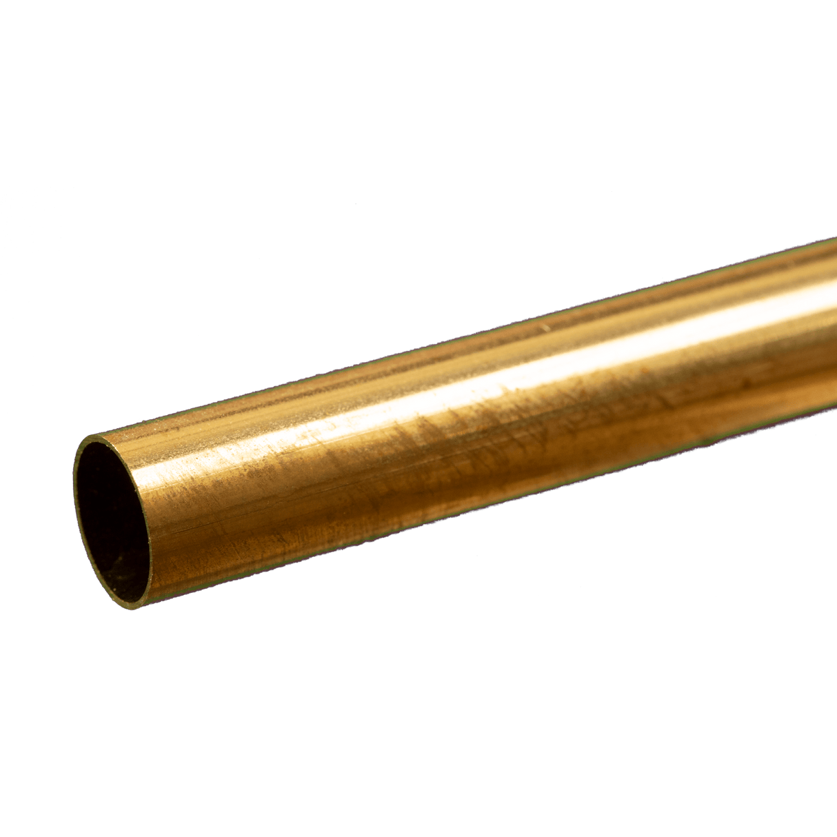 K&S Engineering 17/32 OD Round Brass Tube - KNS8140