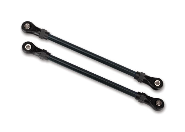 Traxxas 8143 Suspension links, Front Lower (2) (5x104mm, steel) (assembled with hollow balls) (for use with #8140 TRX-4 Long Arm Lift Kit) - TRA8143