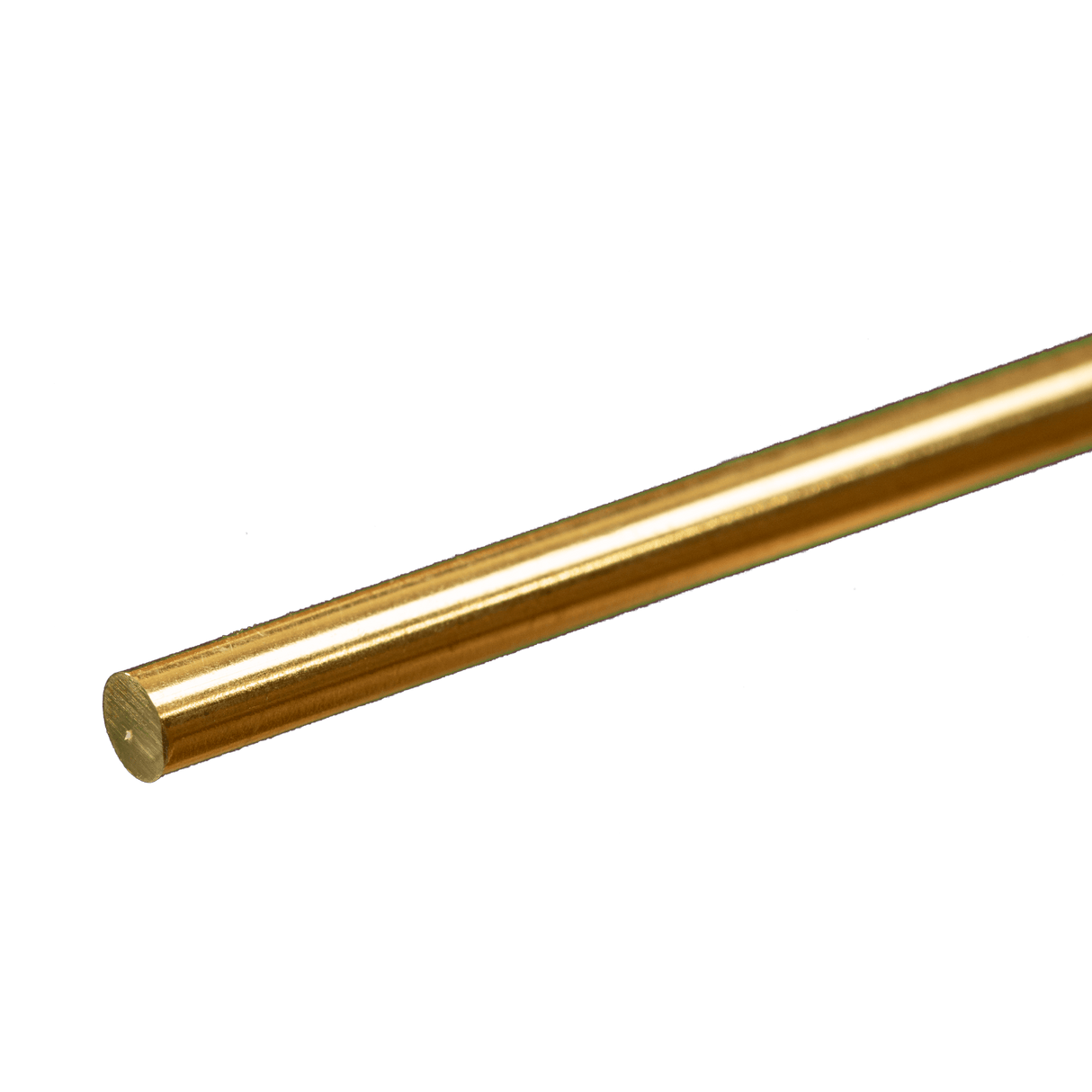 K&S Engineering Solid Brass Rod 12",5/32" (8) - KNS165