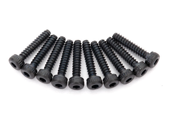 Traxxas 8167 Screws, 2x10mm cap-head, self-tapping (Hex drive) (10) - TRA8167