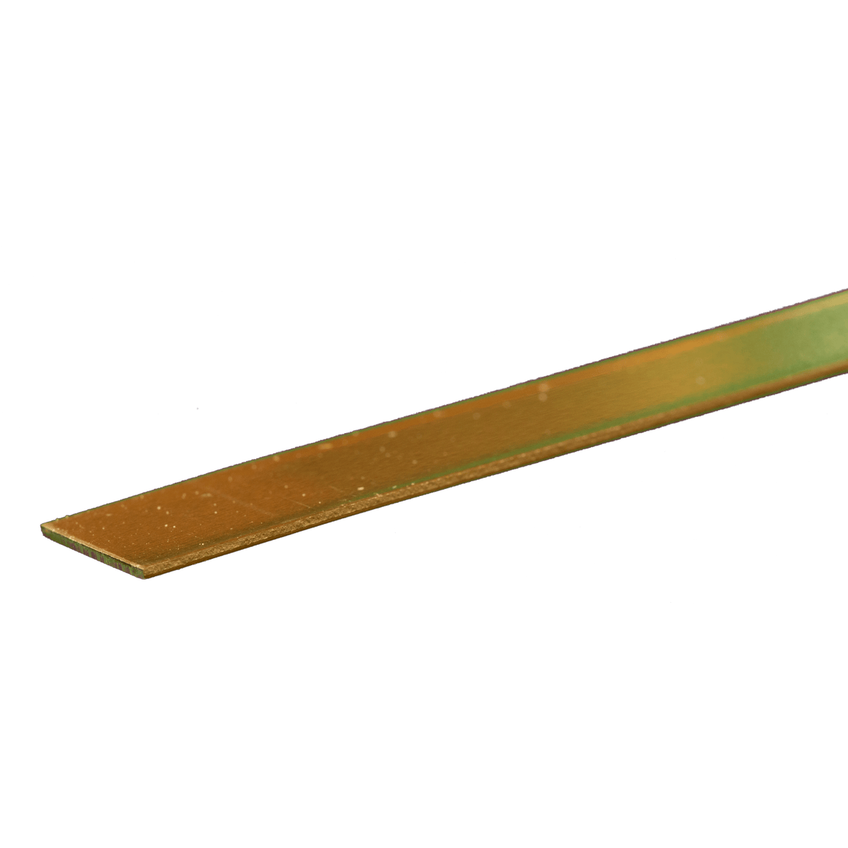 Brass Strip -- 12 x 1/2"  300 x 12.7mm, .032  .81mm Thick
