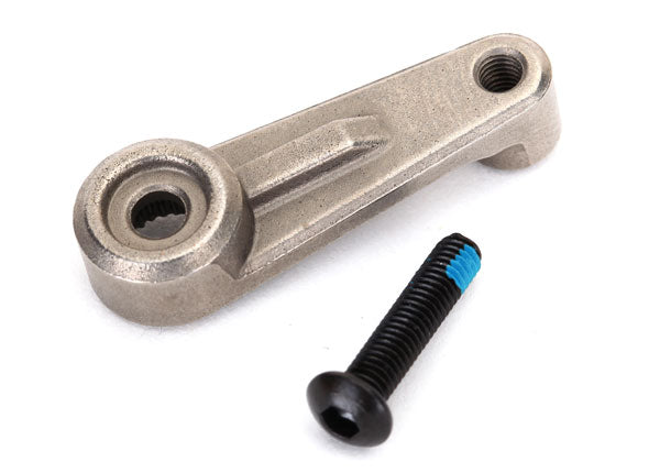 Traxxas 8247X Servo Horn, Steering, metal/ 3x14 BCS (1) - TRA8247X
