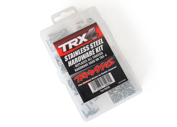 Traxxas 8298 Hardware kit , stainless steel , TRX-4 (contains all stainless steel Hardware used on TRX-4) - TRA8298