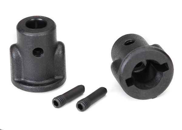 Traxxas 8353 Drive cups, inner (2)/ screw pins (2) - TRA8353