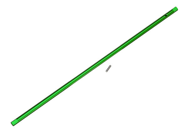 Traxxas 8355G Driveshaft, center, aluminum (green-anodized) - TRA8355G