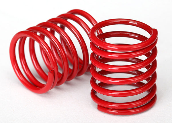 Traxxas 8362 Spring, shock (red) (3.7 Rate) (2) - TRA8362