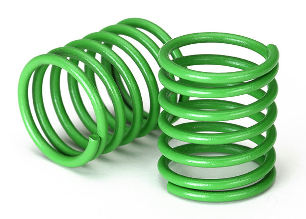 Traxxas 8362G Spring, shock (green) (3.7 Rate) (2) - TRA8362G