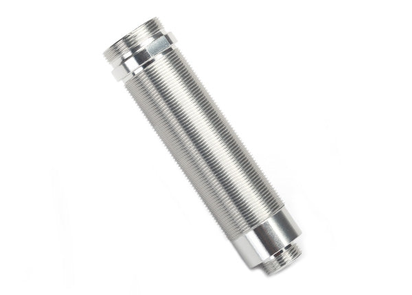 Traxxas 8452 Body, GTR shock, 64mm, silver aluminum (Front or Rear, threaded) - TRA8452