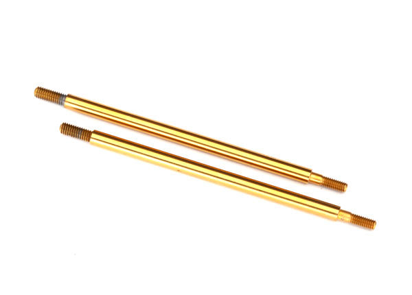 Traxxas 8463T Shock shaft, 74mm (GTR) (Rear) (TiN-coated) (2) - TRA8463T