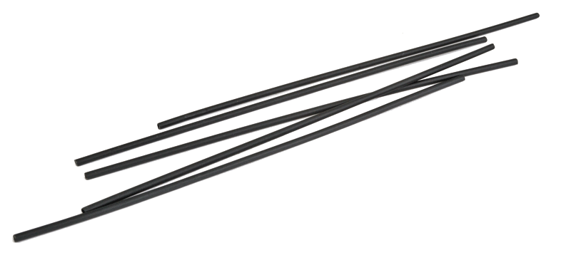 Heat Shrink Tubing -- 1/16" Shrinks to 1/32", 6" in length