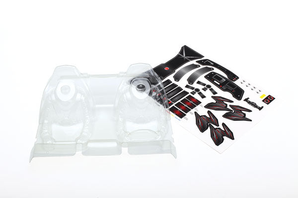 Traxxas 8512 Interior, Clear (unpainted) - TRA8512