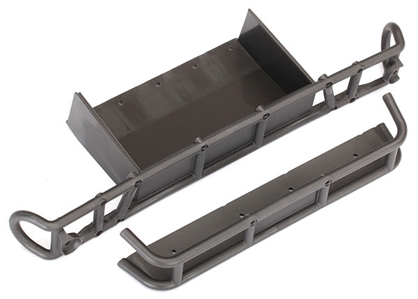 Traxxas 8536 Bumper, Rear/ bumper extension - TRA8536