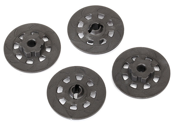 Traxxas 8569 Wheel hubs, Hex (disc brake rotors) (4) - TRA8569