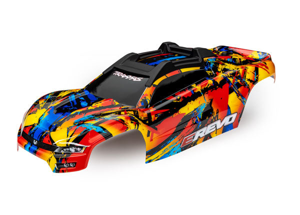 Traxxas 8612 Body E-REVO SOLAR FLARE - TRA8612