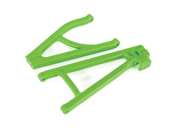 Traxxas 8634G Suspension Arms, green, Rear (left), heavy duty, adjustable Wheelbase (upper (1)/ Lower (1)) - TRA8634G