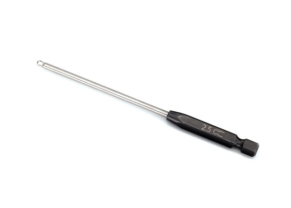 Traxxas 8716-25 Speed bit, Hex driver, ball end, 2.5mm (110mm length) - TRA8716-25