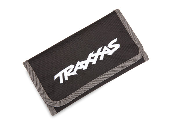 Traxxas 8724 Tool pouch, black (custom embroidered with logo) - TRA8724