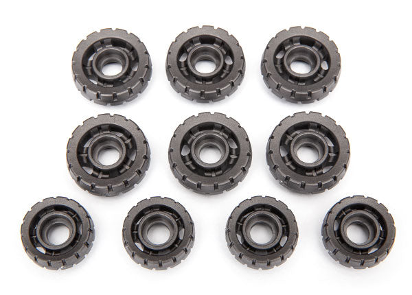 Traxxas 8891 Tension Wheels (6) / road Wheels (4) - TRA8891