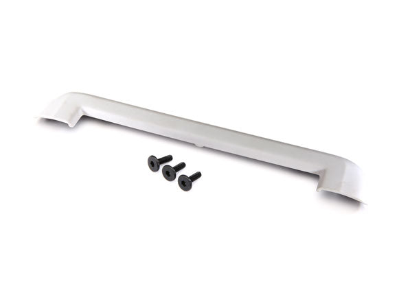 Traxxas 8912A Tailgate protector , White / 3x15mm flat-head screw (4) - TRA8912A