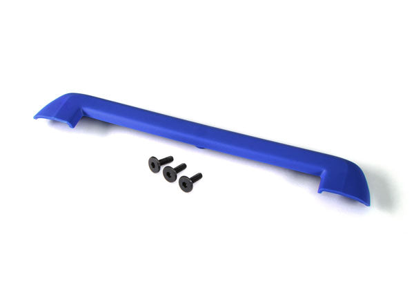 Traxxas 8912X Tailgate protector, - Blue/ 3x15mm flat-head screw (4) - TRA8912X