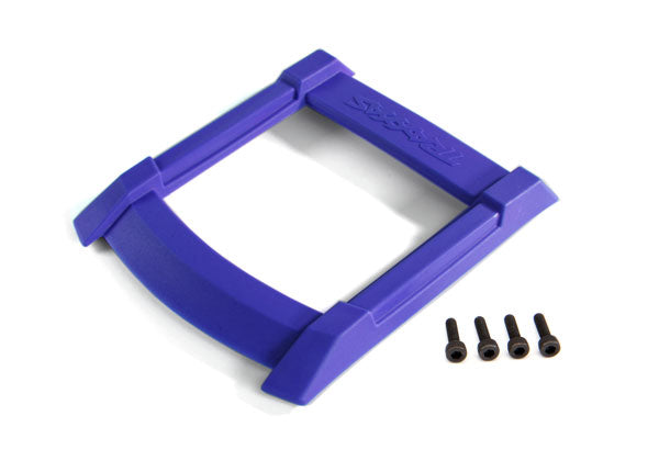 Traxxas 8917X Skid Plate, roof (Body) (blue)/ 3x12mm CS (4) - TRA8917X