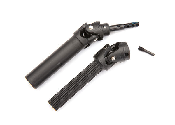 Traxxas 8950 Driveshaft assembly, Front or Rear, Maxx Duty (1) (left or right) (fully assembled, ready to install)/ screw pin (1) - TRA8950