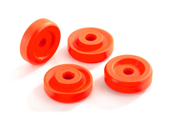 Traxxas 8957T Wheel Washers, orange (4) - TRA8957T