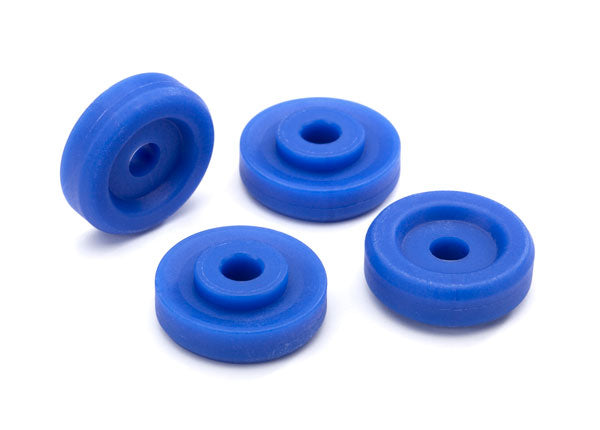 Traxxas 8957X Wheel Washers, - Blue (4) - TRA8957X