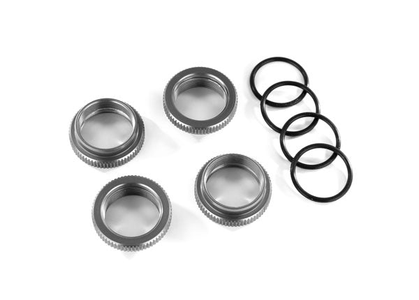 Traxxas 8968-GRAY SPRING RTNR GT-MAXX Aluminum - Gray