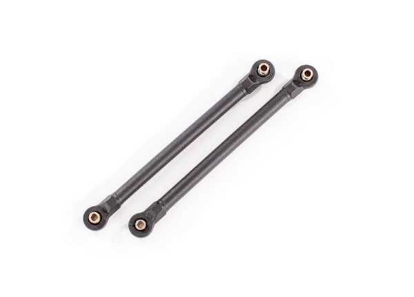 Traxxas 8997 Toe links, 119.8mm (108.6mm center to center) (black) (2) (for use with #8995 WideMaxx™ suspension kit) - TRA8997