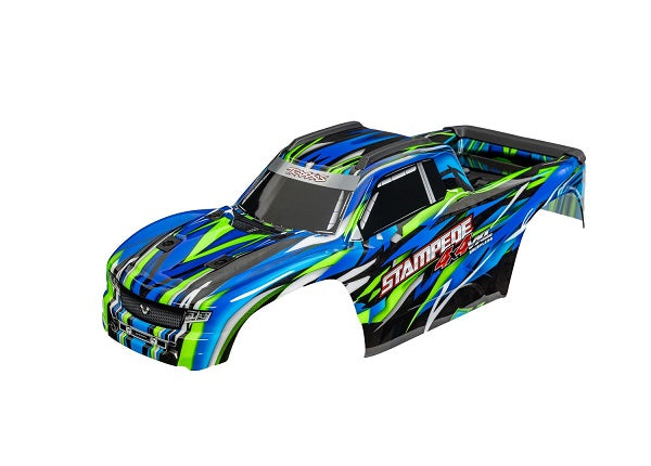Traxxas 9014 Body STAMPEDE 4X4 VXL - Green