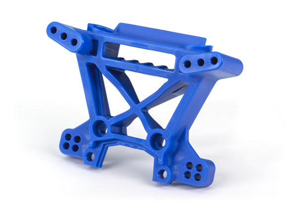 Traxxas 9038X Shock tower, Front, extreme heavy duty, - Blue (for use with #9080 upgrade kit) - TRA9038X