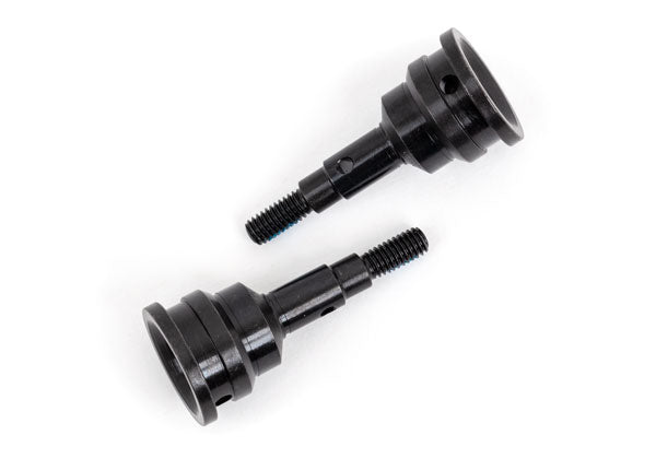 Traxxas 9054 Stub axle, Front, 6mm, extreme heavy duty (for use with #9051R steel CV driveshafts) - TRA9054