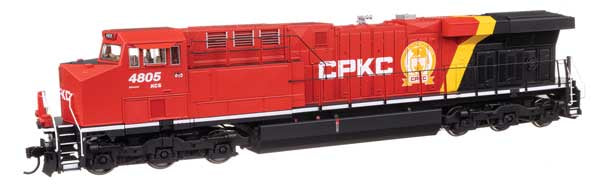 WalthersMainline HO GE ES44AC Evolution Series GEVO - Standard DC -- Canadian Pacific Kansas City (CPKC) Ltd. KCS #4805