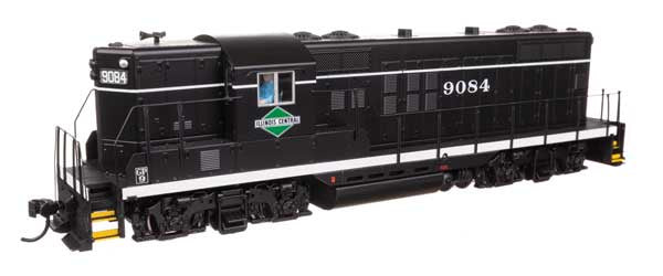 WalthersMainline HO EMD GP9 Phase II with High Hood - Standard DC -- Illinois Central #9084