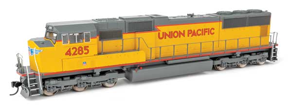 WalthersMainline HO EMD SD70M - Standard DC -- Union Pacific(R) #4460 (yellow gray, red name and sill stripe)