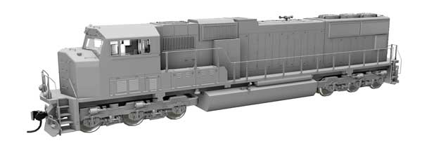 WalthersMainline HO EMD SD75M - Standard DC -- Undecorated