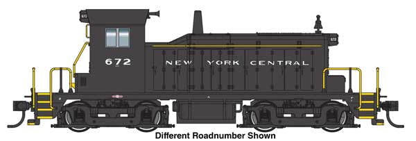 WalthersMainline HO EMD SW1 - ESU Sound & DCC -- New York Central (NYC) #690