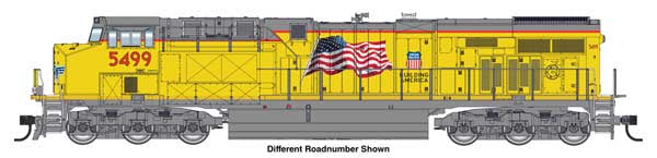 WalthersMainline HO GE ES44AC Evolution Series GEVO - ESU Sound & DCC -- Union Pacific (UP) #5544